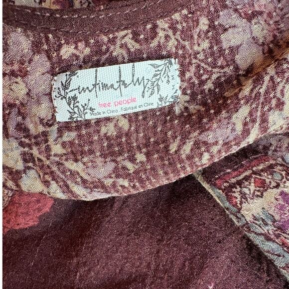 Intimately Free People Boho Sleep Dress - Nightie size M - Picture 6 of 12